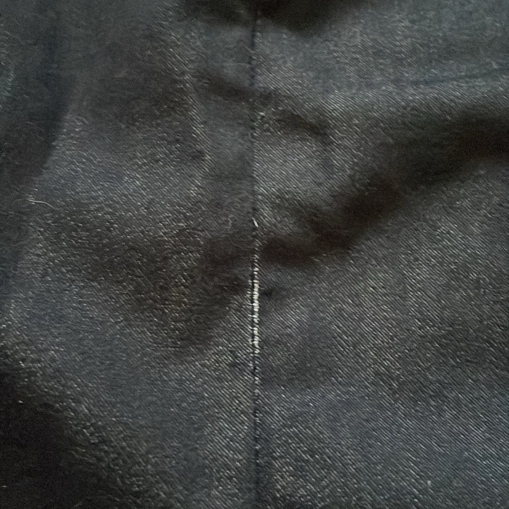 Black cinched high-waisted pencil skirt - Picture 12 of 12
